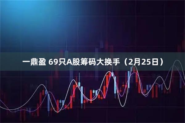 一鼎盈 69只A股筹码大换手（2月25日）