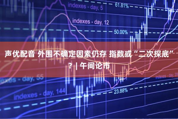声优配音 外围不确定因素仍存 指数或“二次探底”？| 午间论市