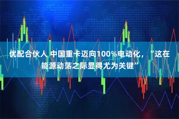 优配合伙人 中国重卡迈向100%电动化，“这在能源动荡之际显得尤为关键”