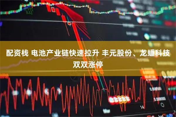 配资栈 电池产业链快速拉升 丰元股份、龙蟠科技双双涨停