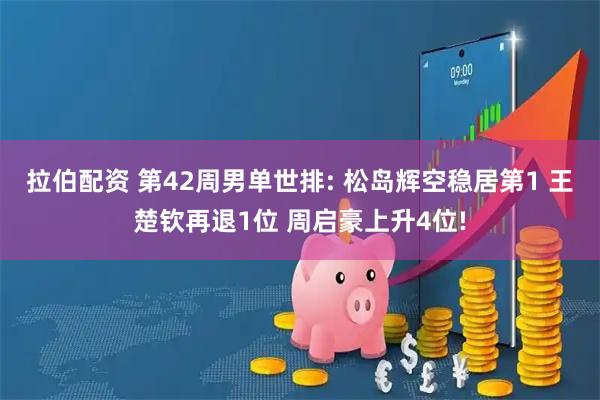 拉伯配资 第42周男单世排: 松岛辉空稳居第1 王楚钦再退1位 周启豪上升4位!
